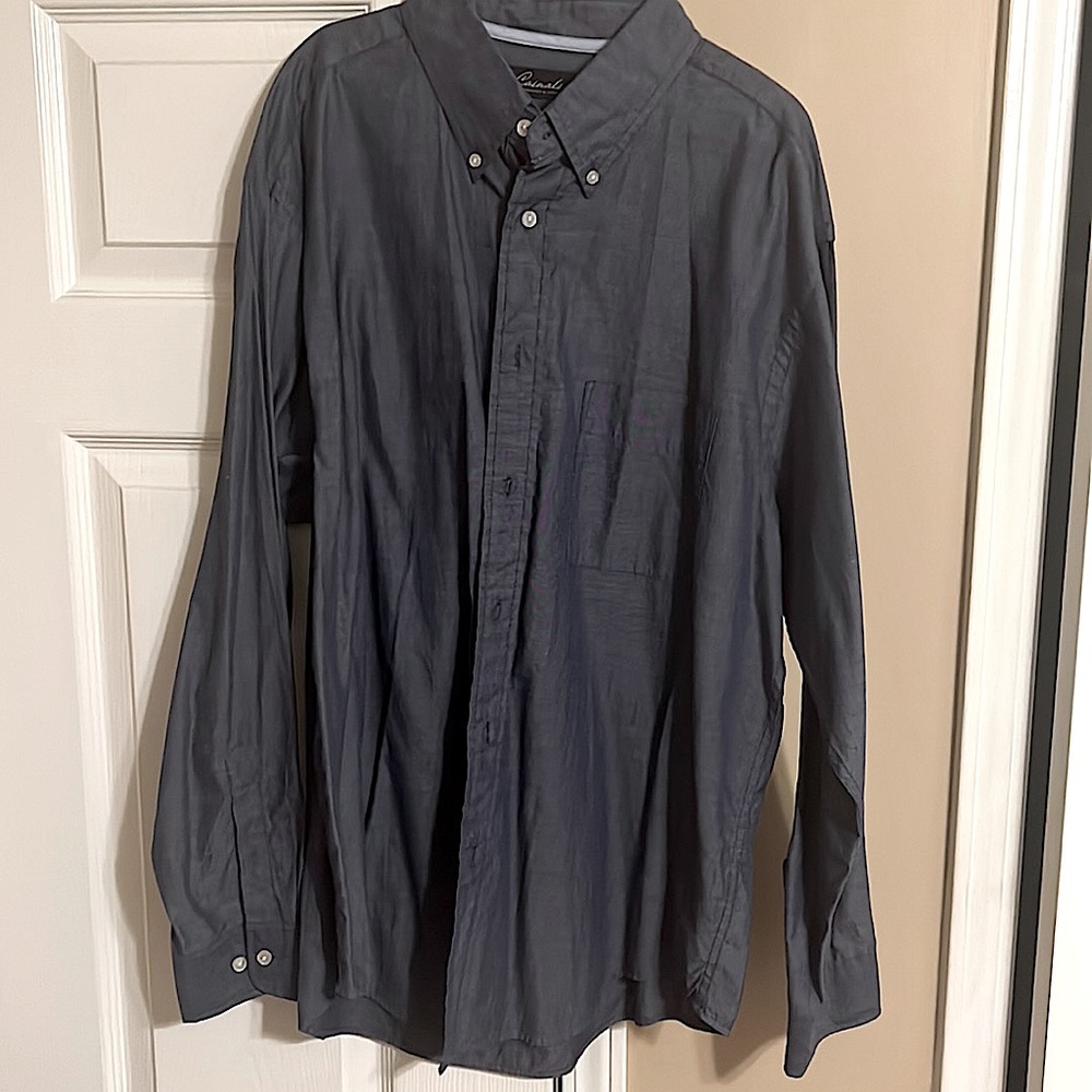 Softest cotton button down long sleeve